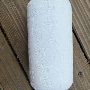 Oakley White Sunglasses Case with Logo